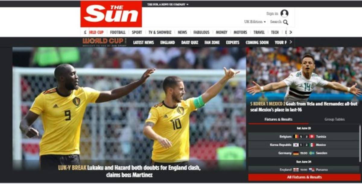 Bien chingones: Prensa mundial se rinde a México por nuevo triunfo en Mundial de Rusia