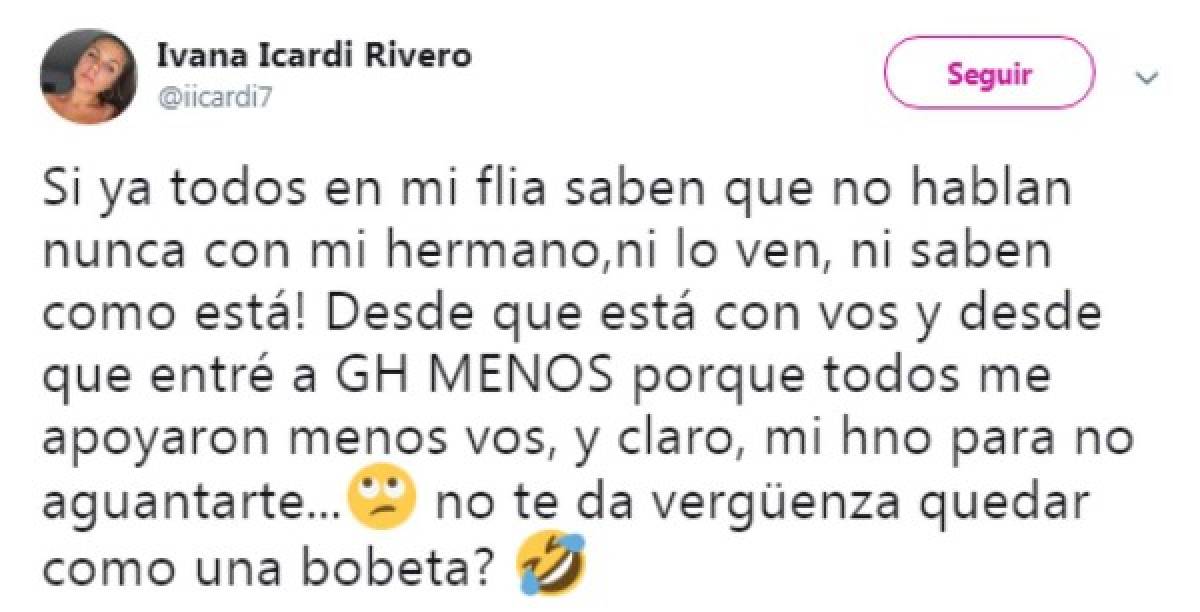 Continúa la guerra: Hermana de Mauro Icardi dispara contra la propia Wanda Nara