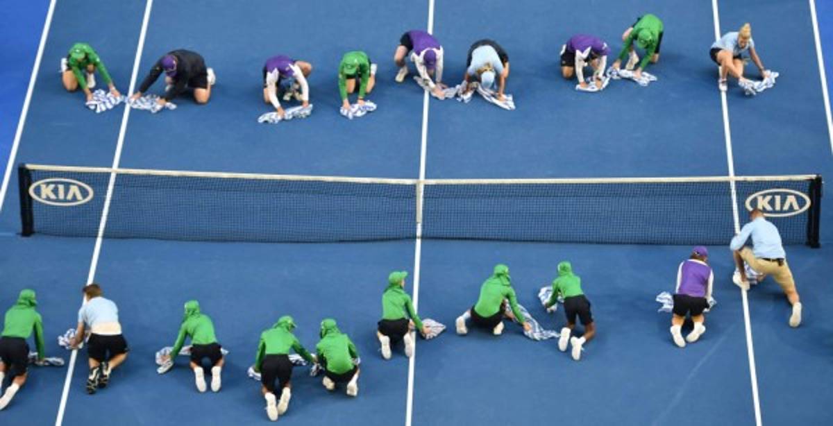 Las fotos más curiosas de la primera semana del Abierto de Australia