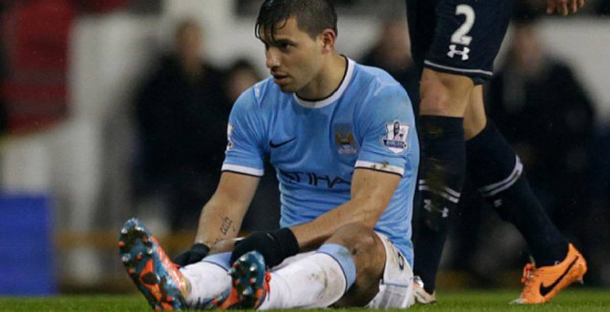 Este jueves se conocerá gravedad de lesión del 'Kun” Agüero &nbsp;&nbsp;