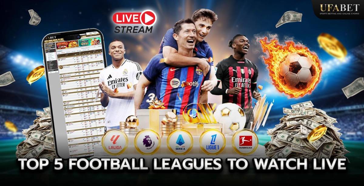 Top 5 Football Leagues to Watch Live