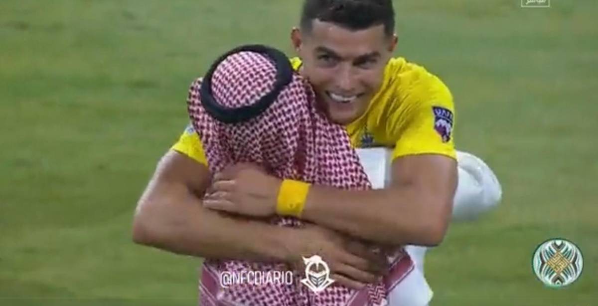Quiso humillar a Cristiano y terminó mal; la bronca que armó Talisca y así festejó Ronaldo su primer título con Al Nassr