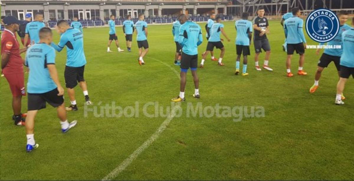 Las imágenes del reconocimiento de cancha de Motagua y Xolos de Tijuana