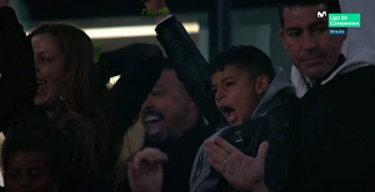 En fotos: La noche mágica de Cristiano en Turín, las lágrimas de Georgina y la euforia de Cristiano JR.  