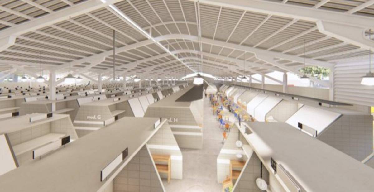 Fotos: El nuevo Mercado Guamilito tendrá un estacionamiento en la segunda planta