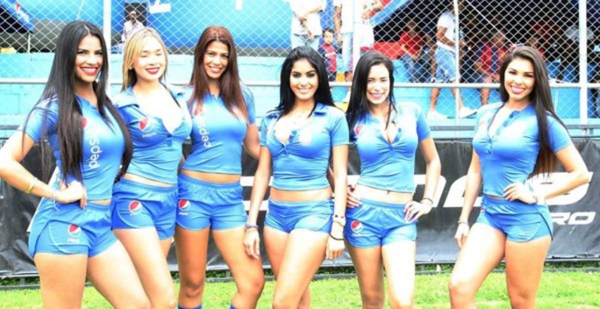 Así son las modelos de los estadios en Centroamérica