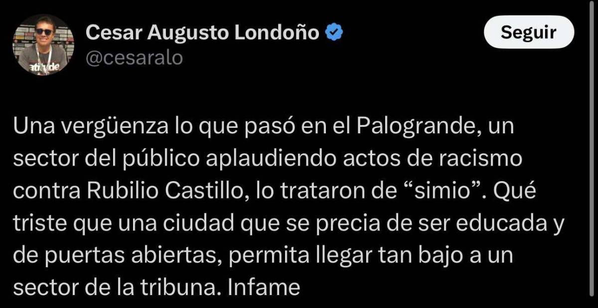“Una vergüenza” “que asco” “penoso”: así reacciona la prensa de Colombia sobre el caso de racismo que sufrió Rubilio Castillo
