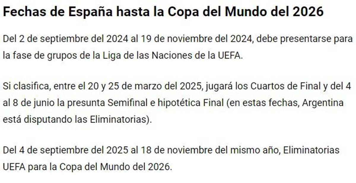 La Finalissima recibe duro golpe: el motivo por el que España - Argentina no se jugaría en el 2025