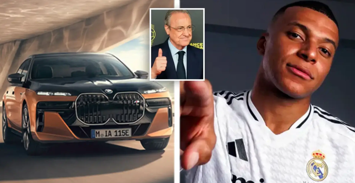 Real Madrid le dio esta máquina a Mbappé: cuánto cuesta el nuevo auto del francés, todos sus lujos y Florentino tiene uno igual