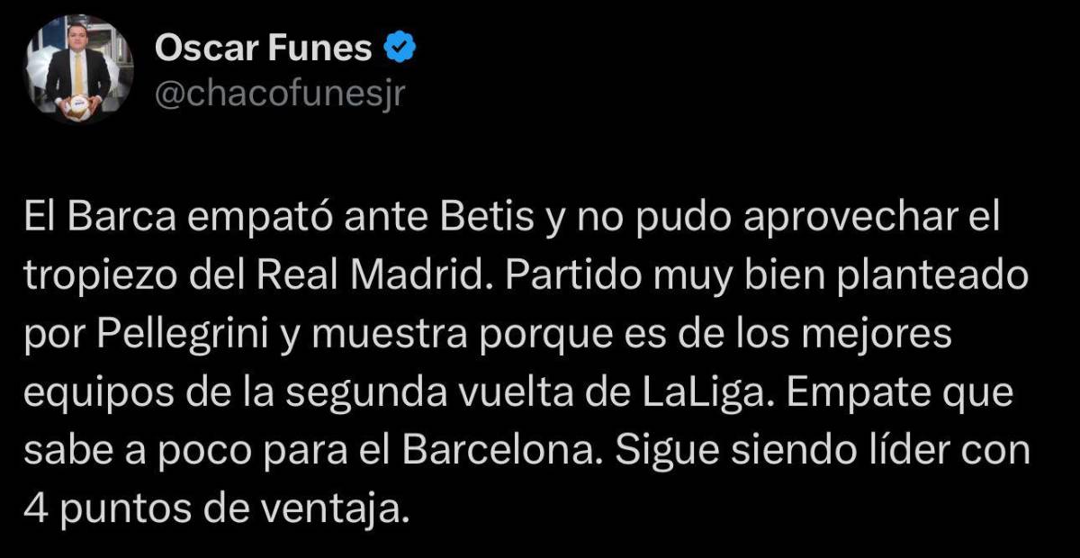 Es parte de la estrategia En Madrid celebran este empate: así reacciona la prensa del Barcelona por dejar LaLiga viva