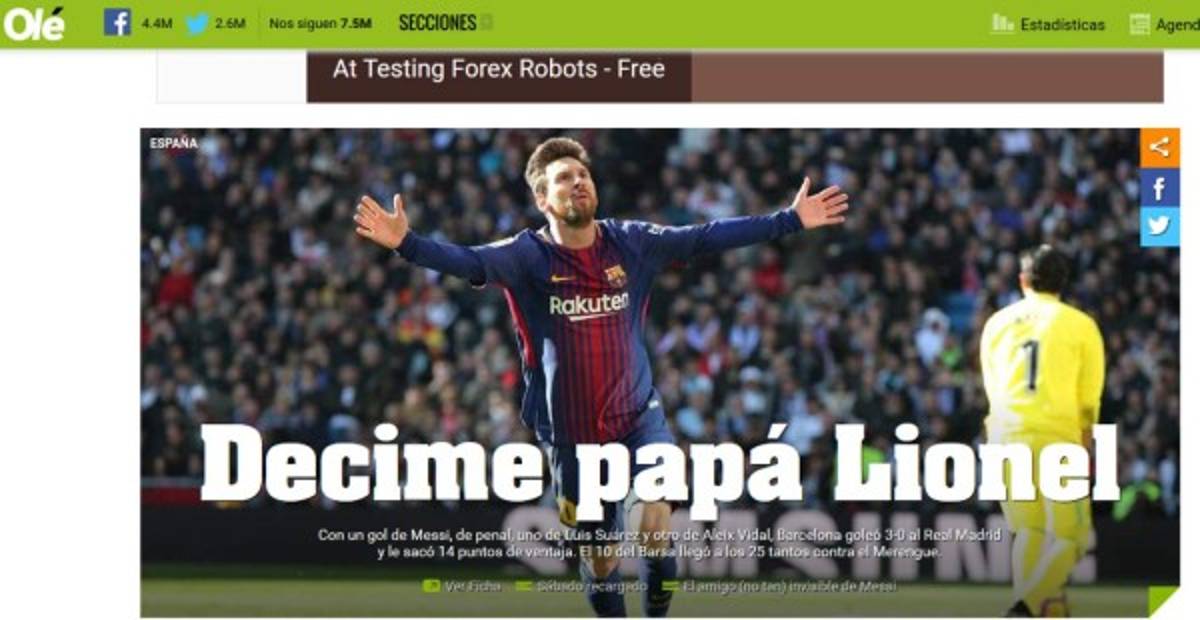 Así cuenta el mundo la humillante paliza del Barcelona al Real Madrid