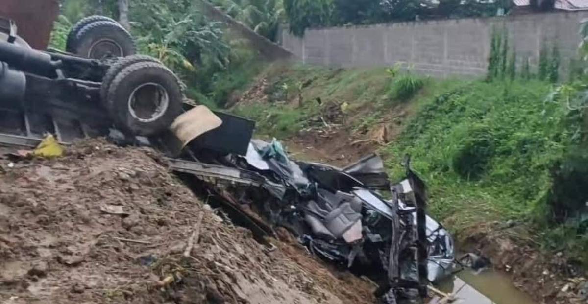 Sensibles imágenes del accidente donde falleció Demetri Gordon, futbolista del Olimpia
