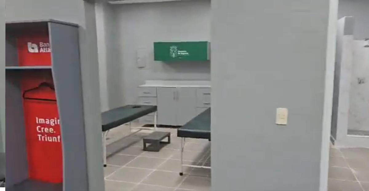 De lujo: así está el camerino donde Lionel Messi e Inter Miami serán ubicados en el estadio Olímpico