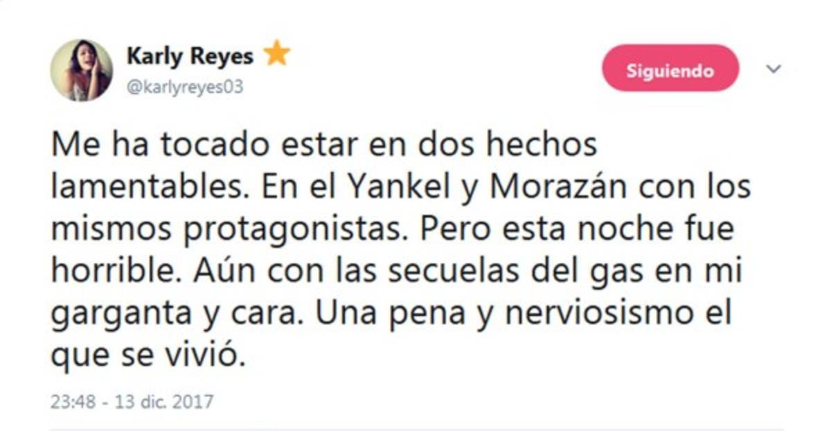 Periodistas y gente del deporte, lanzan duras críticas tras el suceso del Morazán