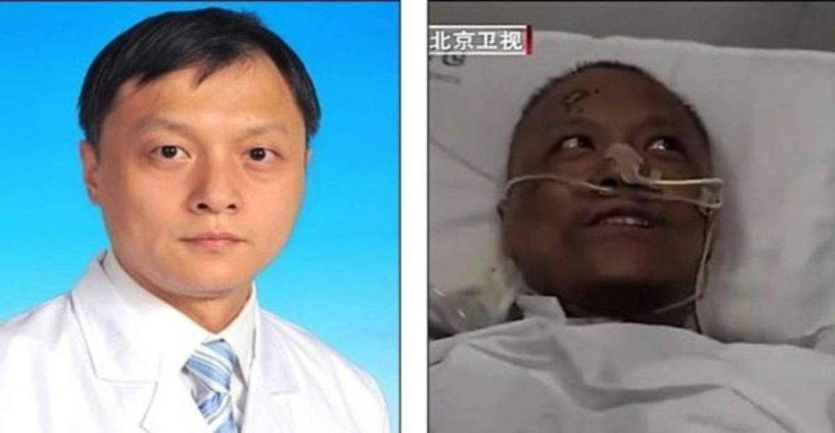 El terrible cambio de piel de dos médicos chinos sobrevivientes del coronavirus en Wuhan
