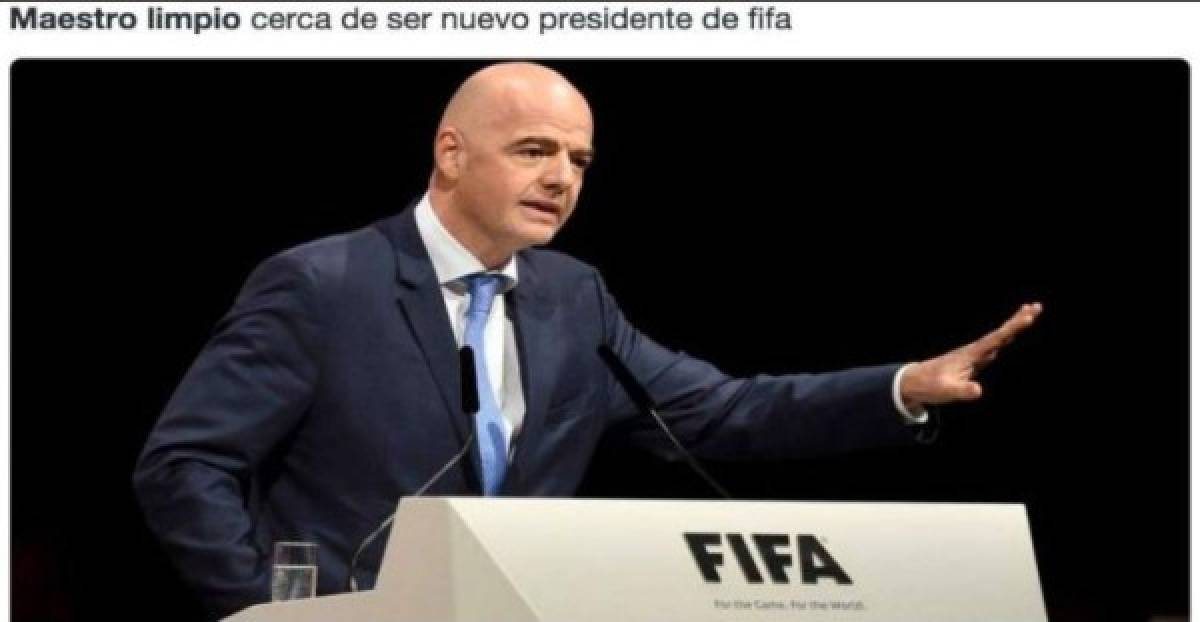 Los mejores memes de Gianni Infantino, nuevo presidente de la FIFA