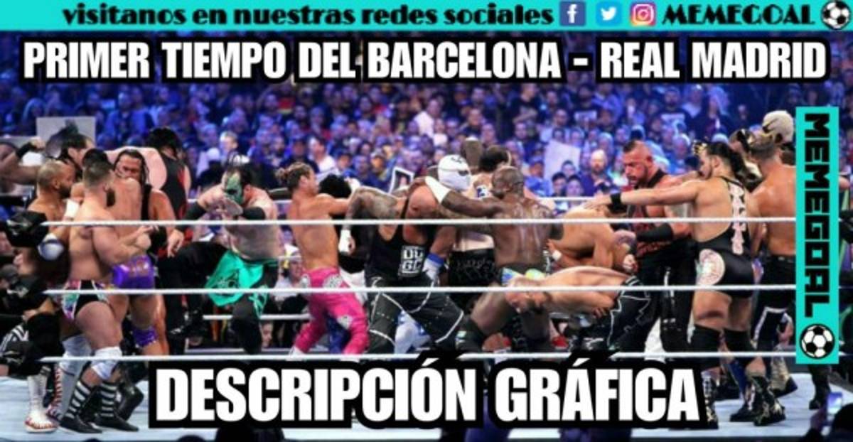 ¡IMPERDIBLES! Los crueles memes que dejó el clásico Barcelona-Real Madrid