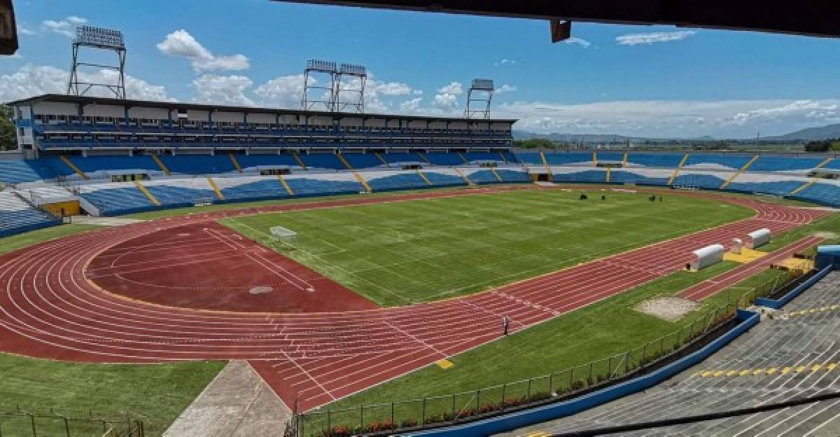 ¡Como mesa de billar! El Olímpico tiene una nueva cara para recibir a la Selección de Honduras frente a EUA