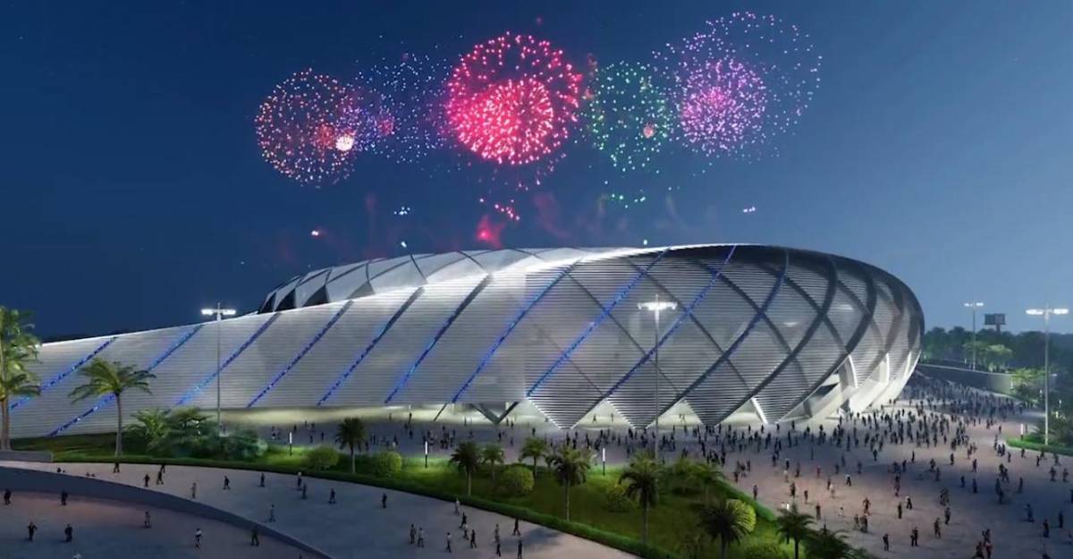 Nayib Bukele anuncia la construcción de un nuevo y lujoso estadio Nacional de El Salvador