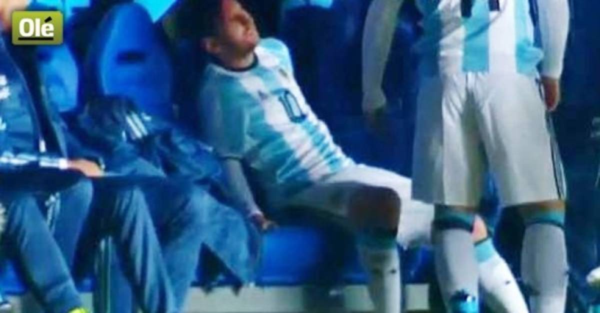 Dolor y angustia; así sufrió Lionel Messi tras lesionarse ante Honduras