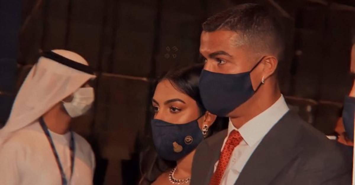 Georgina Rodríguez arrasa en la gala de los Globe Soccer Awards: así llegó junto a Cristiano Ronaldo