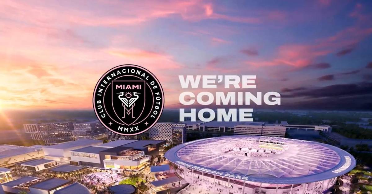 La nueva casa de Messi: El Inter de Miami presentó su majestuoso estadio de última generación