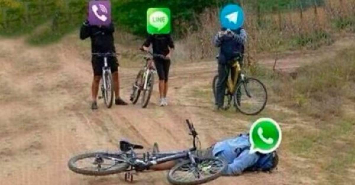 MEMES: Las brutales burlas tras la caída mundial que sufrió Whatsapp