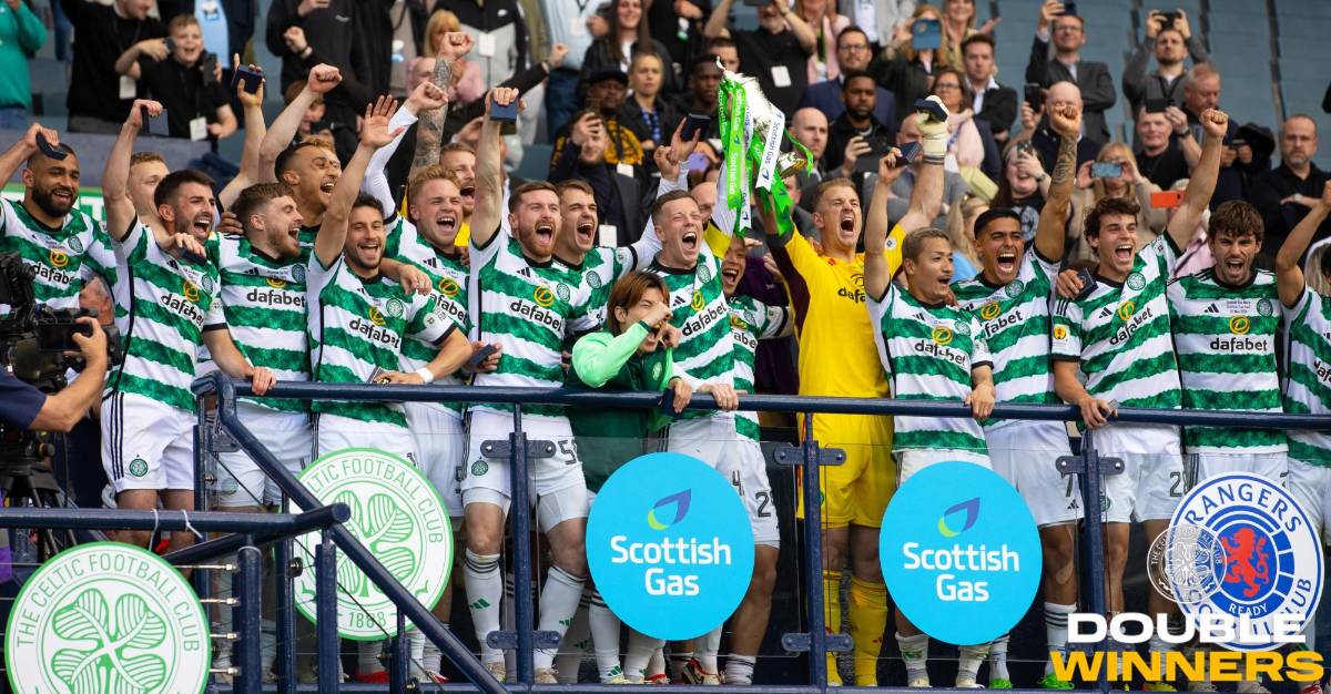 Así festejó Luis Palma el doblete del Celtic en su primer año en Escocia: ¡le puso ambiente al vestidor!