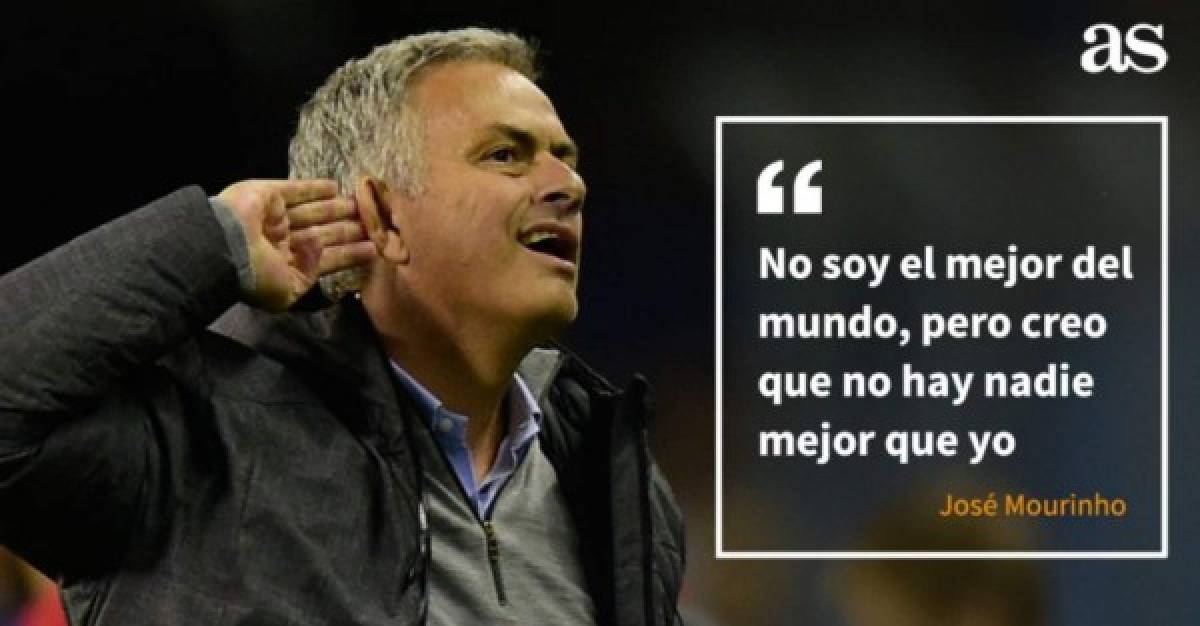 Las mejores frases y contradicciones de José Mourinho: 'Jamás entrenaría al Tottenham'