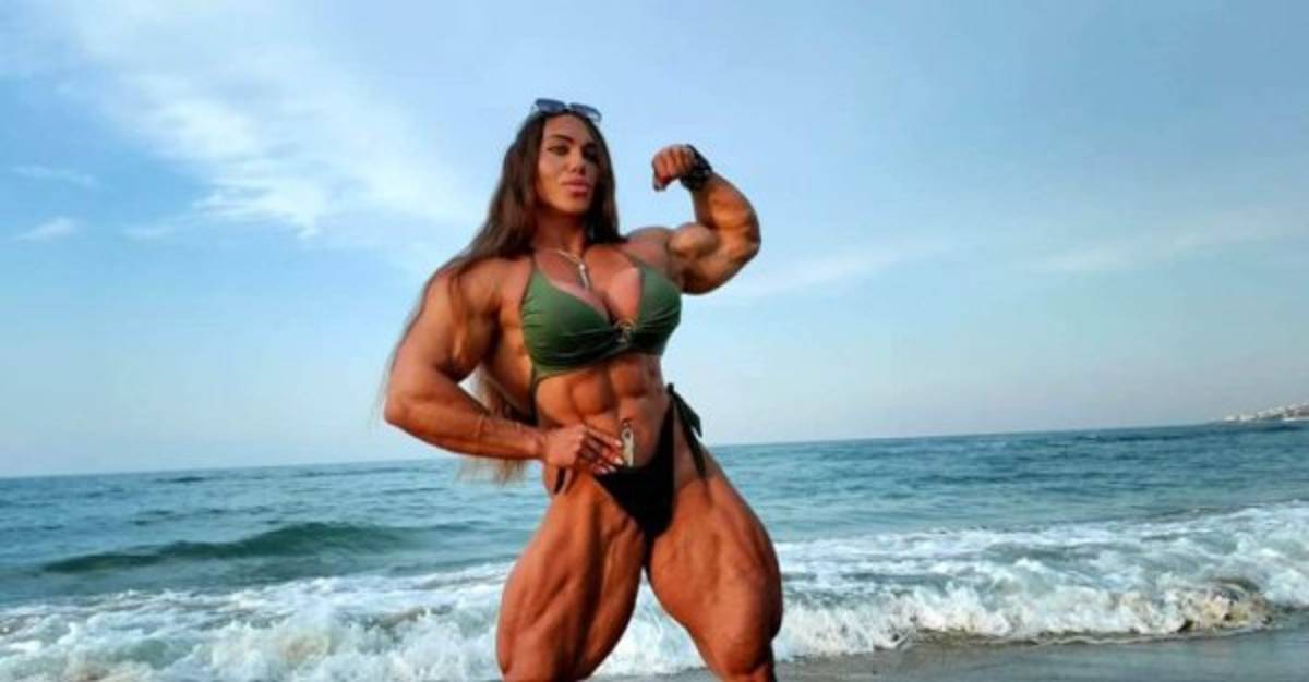 FOTOS: Natalya Kuznetsova, la culturista rusa con bíceps más grande que los de su esposo   