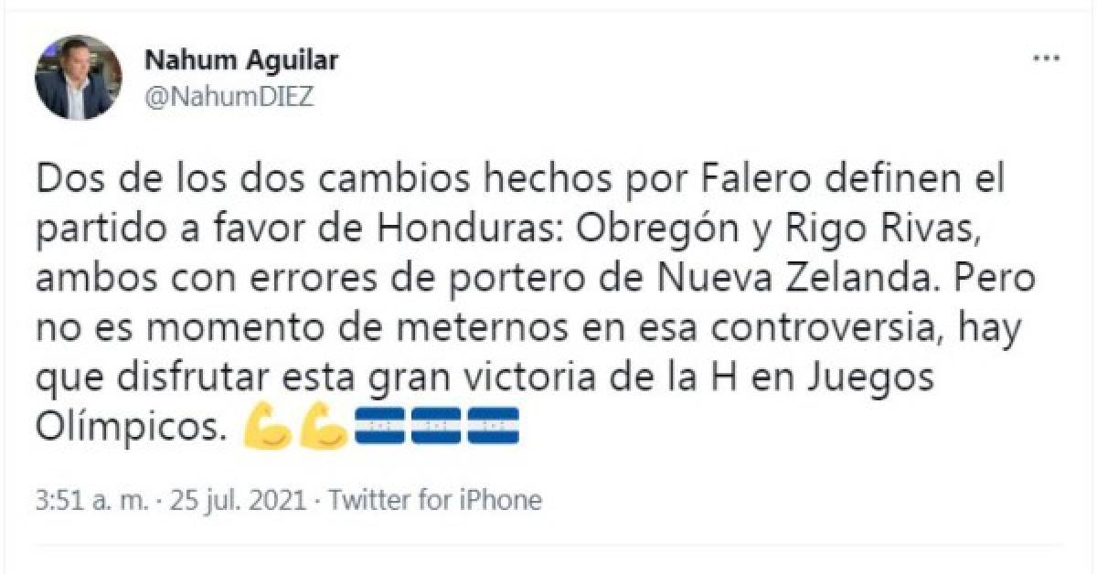 'Honduras no se rinde': Lo que dice la prensa mundial y nacional del triunfo de la Sub-23 ante Nueva Zelanda en Tokio