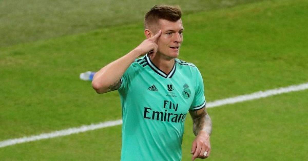 Fotos: Los gestos de Kroos tras su golazo olímpico con el Real Madrid y la cara de Marcelo