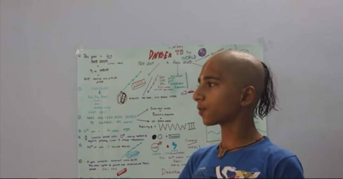 ¿Quién es Abhigya Anand? El niño indio que predijo el coronavirus y que anuncia nuevas catástrofes para 2021