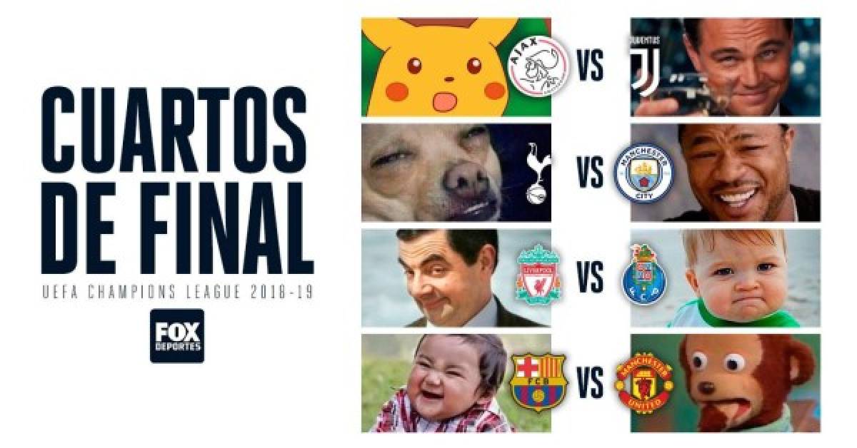 Los memes del sorteo de la Champions League donde destrozan al Real Madrid