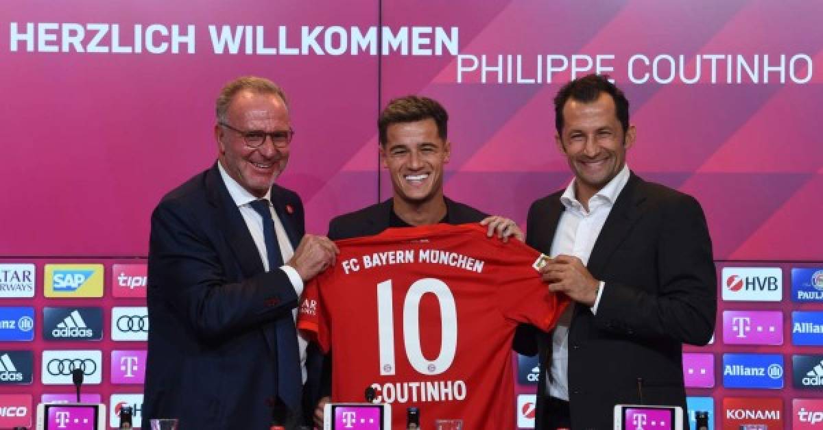 Coutinho: Risas en la presentación con el Bayern Múnich y se olvida del Barcelona