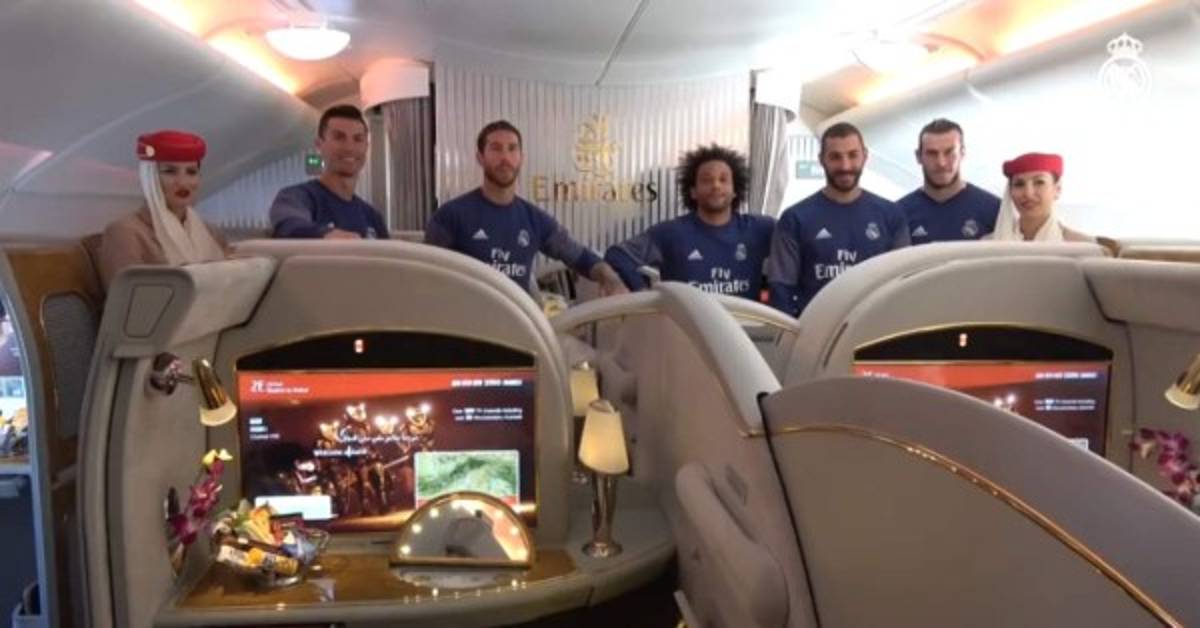 ¡ESPECTACULAR! Así es el nuevo avión del Real Madrid