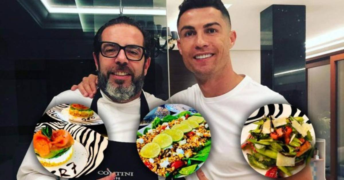 Cristiano Ronaldo da a los chefs del United una lista de comidas y este es su plato favorito que incomodó a la plantilla