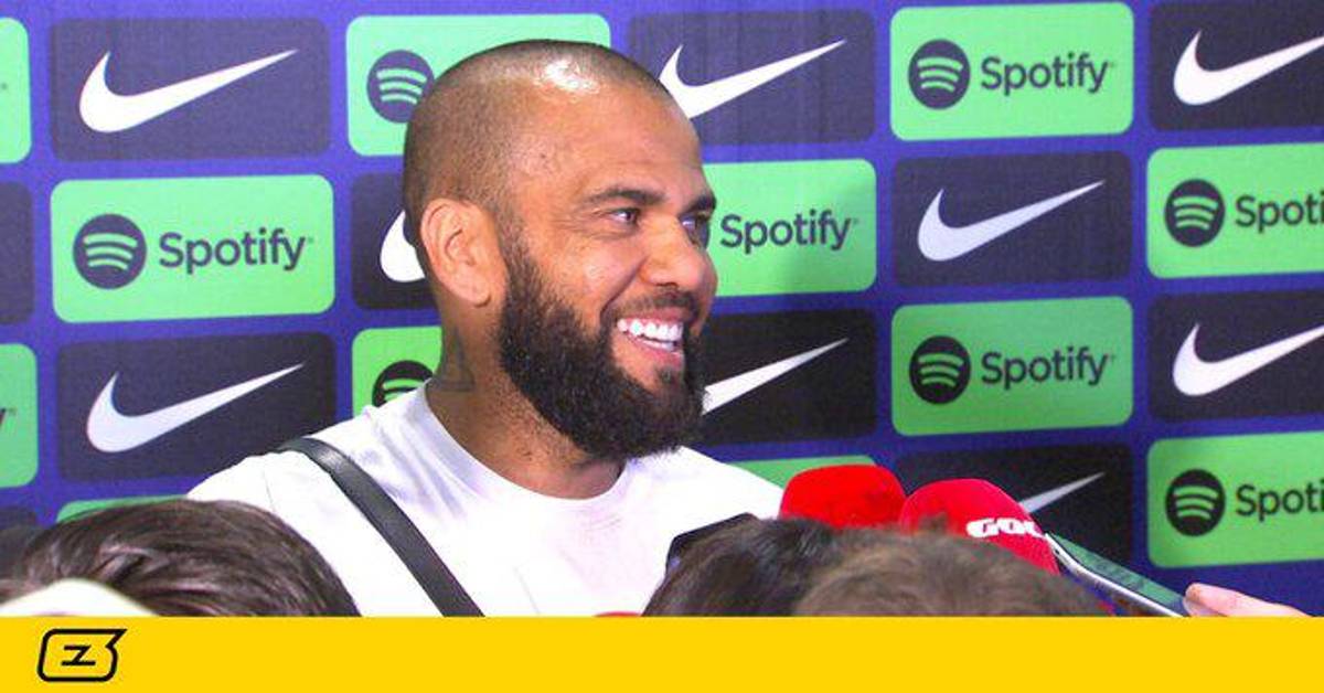 Dani Alves en su regreso a Barcelona: Sorprendido por los fichajes, esto dijo sobre Messi y el chiste con el Real Madrid