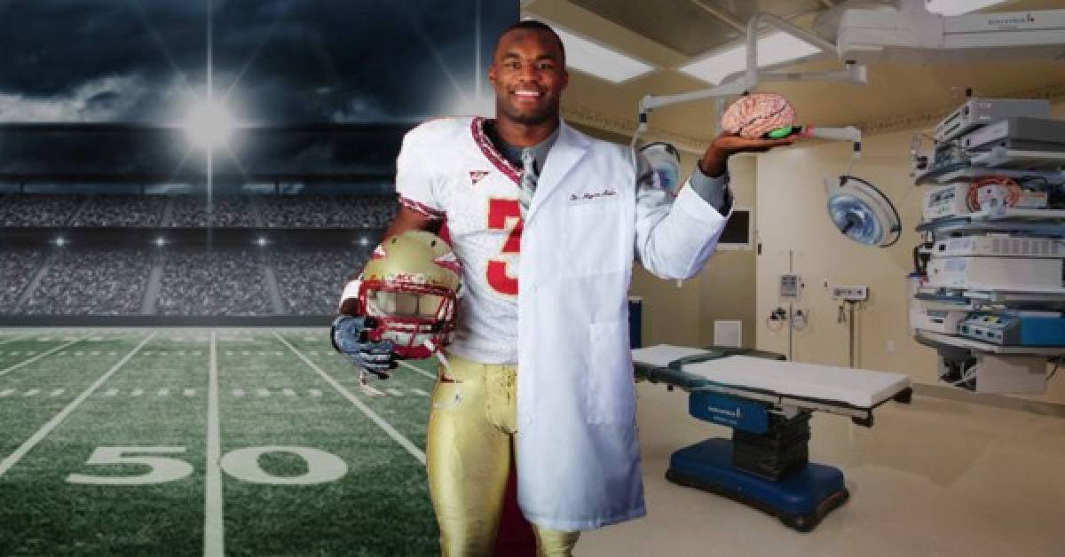 Mayron Rolle, exjugador de la NFL, ahora como médico lucha contra el coronavirus
