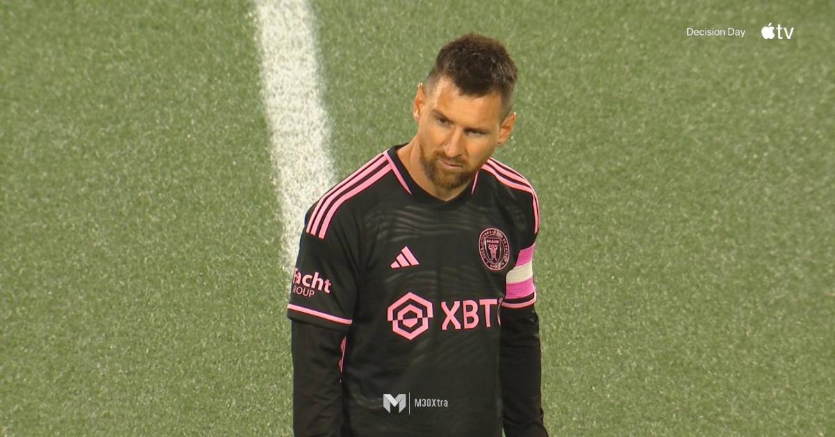 La camisa que Messi nunca usó y el que debutó en el último partido: Así fue el triste final de temporada del Inter de Miami