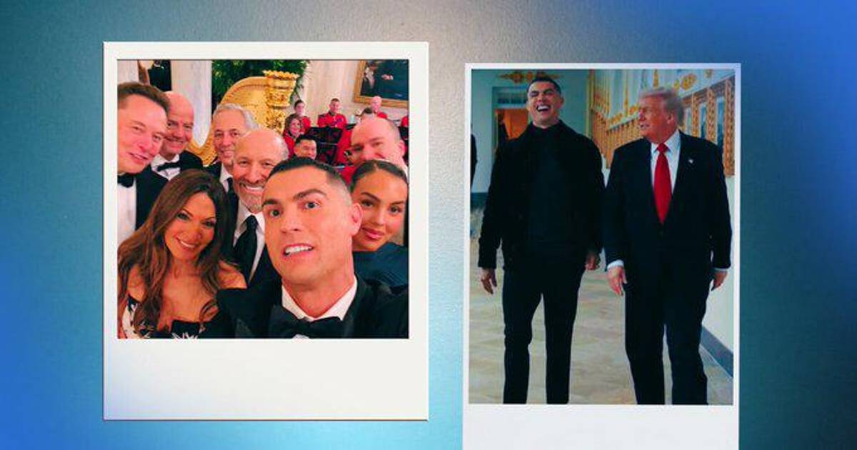 Donald Trump le dice en la cara a Cristiano Ronaldo quién es el mejor de la historia y el motivo de la cena en la Casa Blanca