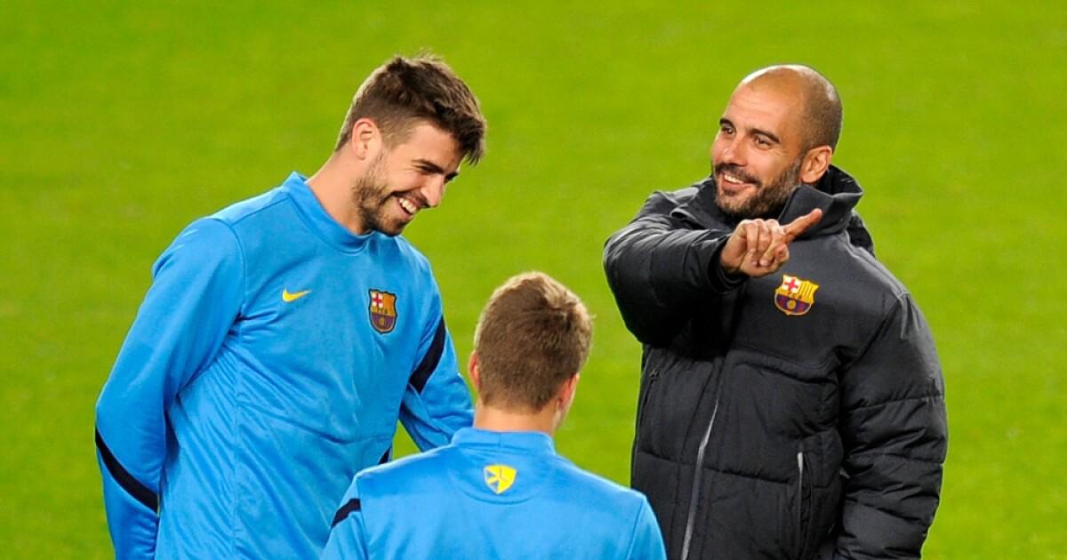 Según reveló Shakira en su juicio, la relación entre Piqué y Guardiola era muy tensa en el Barcelona.