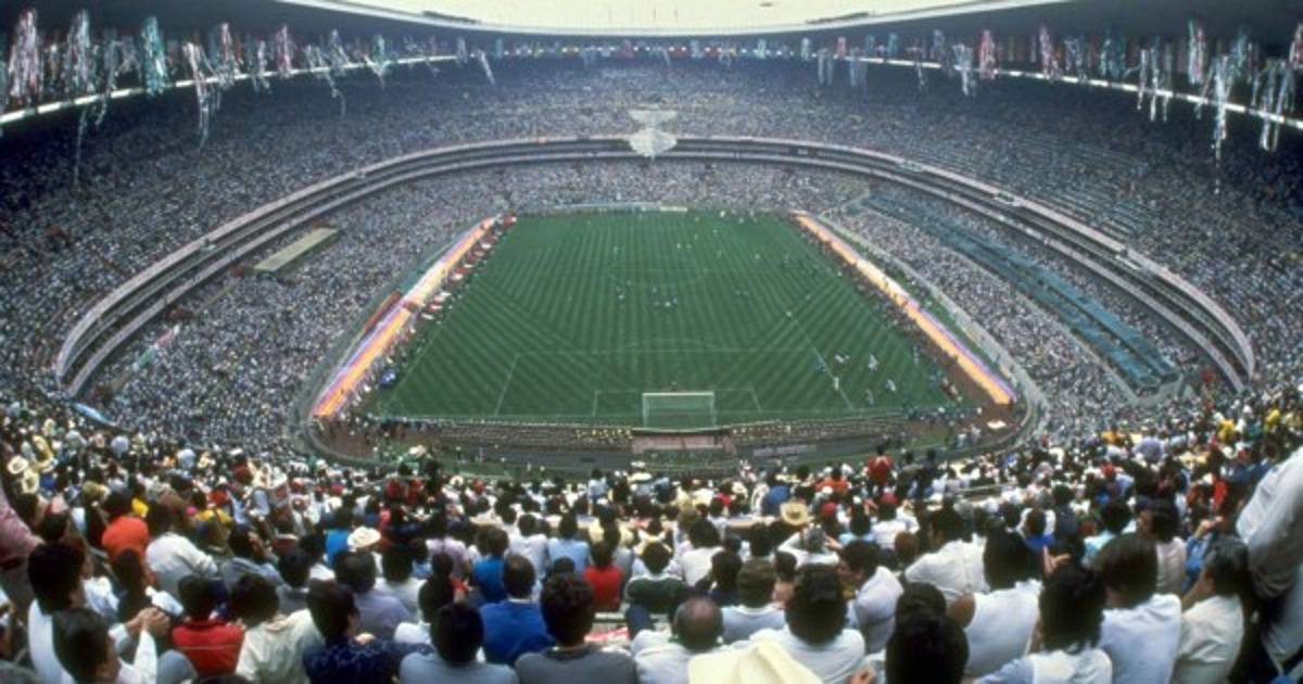 Las mejores fotos del estadio Azteca en su 50 aniversario