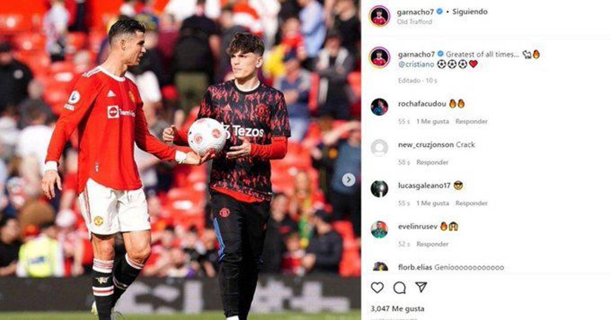 El tremendo regalo de Cristiano Ronaldo a promesa argentina del United tras anotar hattrick: Así respondió el joven jugador