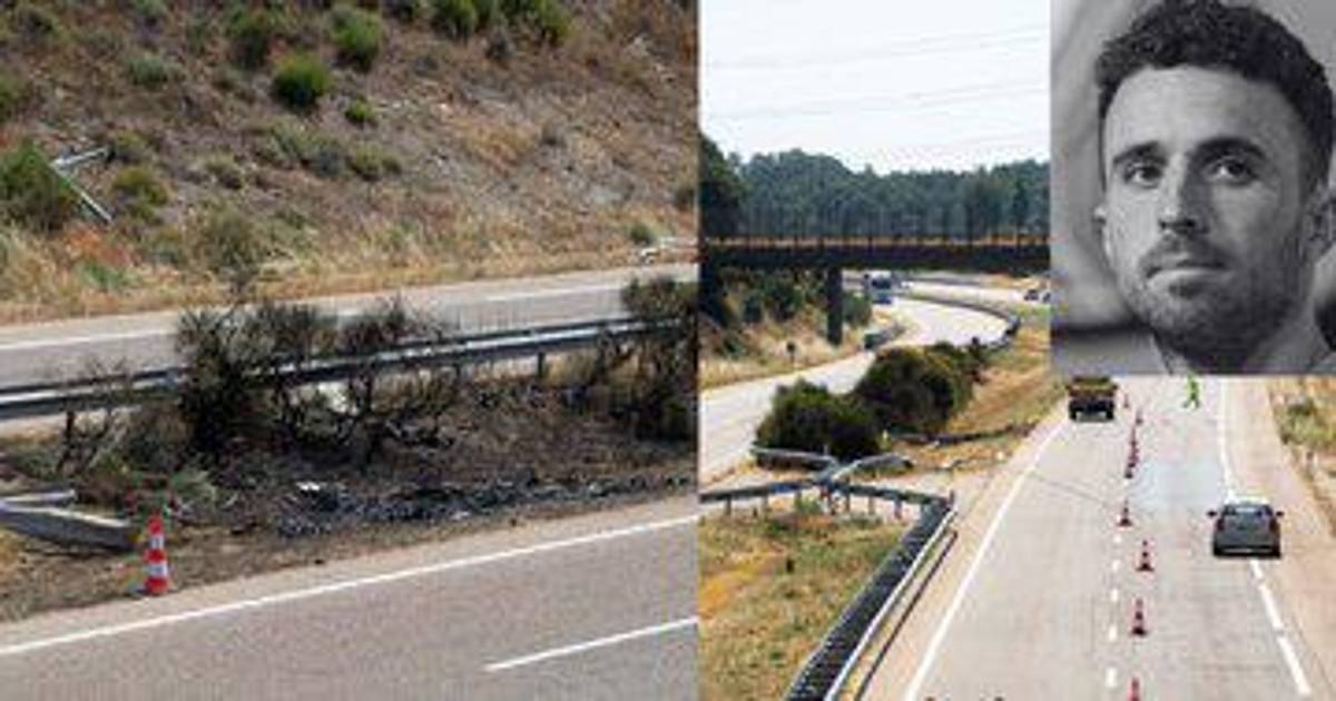 Así quedó el Lamborghini en el que Diogo Jota perdió la vida y la desgarradora reacción de Cristiano Ronaldo a su muerte