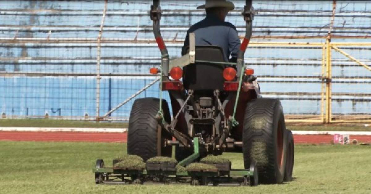 ¡Como mesa de billar! El Olímpico tiene una nueva cara para recibir a la Selección de Honduras frente a EUA