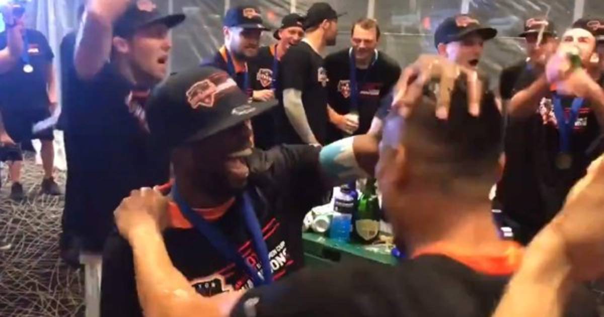 Así celebraron los hondureños y el Houston Dynamo el título de Copa