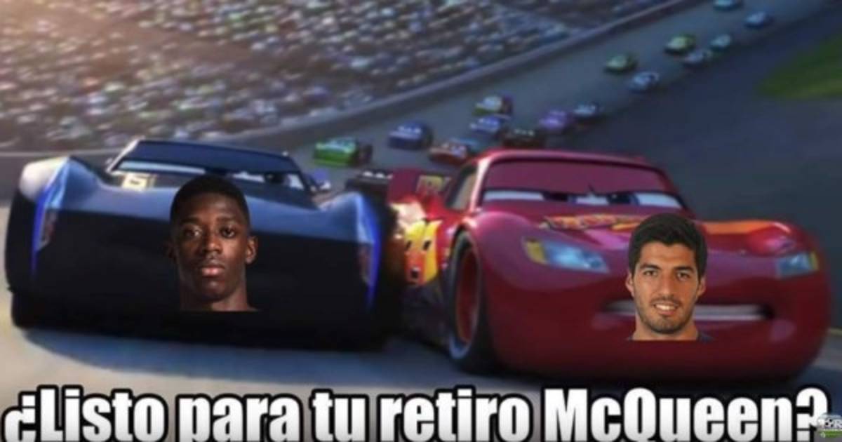 Memes: Destrozan a Luis Suárez por el buen partido de Dembéle con el Barcelona