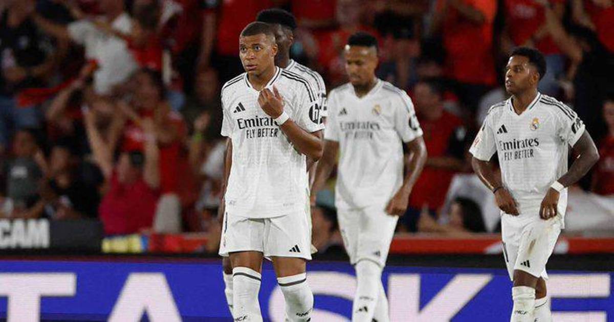 Las imágenes de Mbappé en su debut en la Liga de España, caras largas en Real Madrid tras empate y polémica con Vinicius