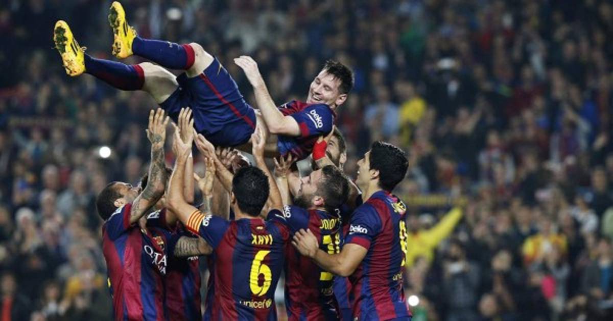 La liga española le hará homenaje a Messi este domingo